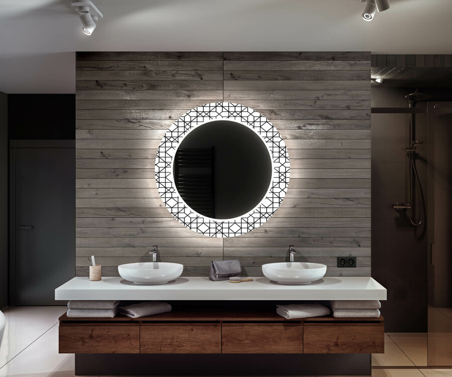 Espelho para casa de banho com Iluminação LED - V2