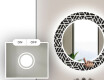 Espelho Decorativo Redondo Com Iluminação Led Para Casa De Banho - Triangless #4