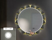 Espelho Decorativo Redondo Com Iluminação LED Para O Corredor - Art Deco #4