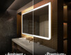 Espelho Para Casa De Banho Com Iluminação LED L146 #1