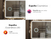 Espelho Para Casa De Banho Com Iluminação LED L146 #8