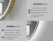 Espelho Para Casa De Banho Com Iluminação LED L228 #2