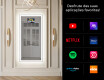 Vertical espelho com iluminação LED L01 para casa de banho #2