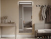Vertical espelho com iluminação LED L12 para casa de banho