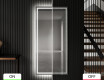 Vertical espelho com iluminação LED L49 para casa de banho #7