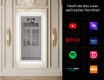 Vertical espelho com iluminação LED L57 para casa de banho #2