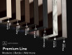 Vertical espelho com iluminação LED L49 para casa de banho #4
