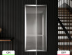 Vertical espelho com iluminação LED L77 para casa de banho #9