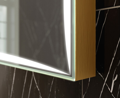 Vertical espelho com iluminação LED L77 para casa de banho #10