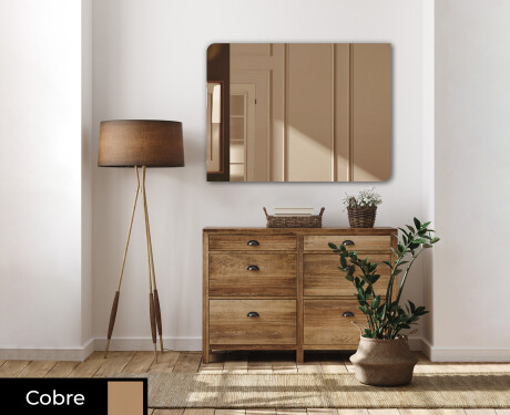 Arredondados parede espelho decorativo L173 #2
