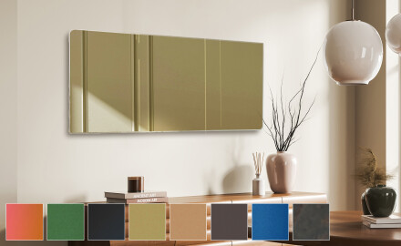 Arredondados parede espelho decorativo L173