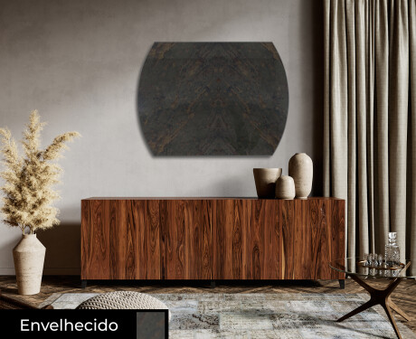Arredondados parede espelho decorativo L177 #6