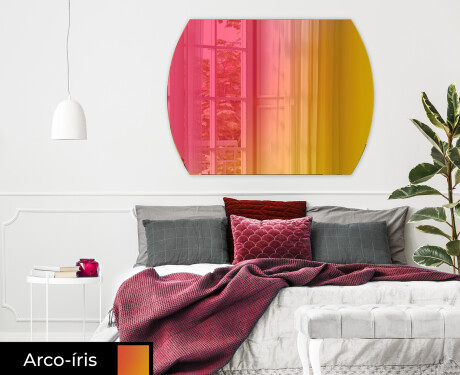 Arredondados parede espelho decorativo L177 #7