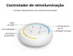 Irregular parede espelho decorativo L180 #12