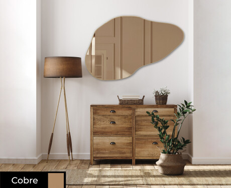 Irregular parede espelho decorativo L180 #2