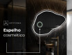 Espelho de Banheiro com LED em Formato Irregular P223 #4