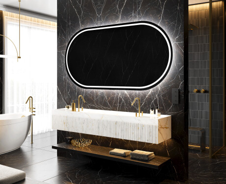 Espelho Para Casa De Banho Com Iluminação LED L231