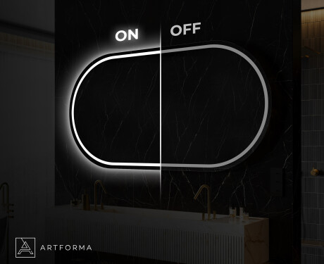 Espelho Para Casa De Banho Com Iluminação LED L231 #3