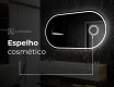 Espelho Para Casa De Banho Com Iluminação LED L231 #5