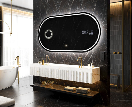 Espelho Para Casa De Banho Com Iluminação LED L231 #10