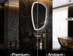 Espelho de Banheiro com LED em Formato Irregular I222 #1