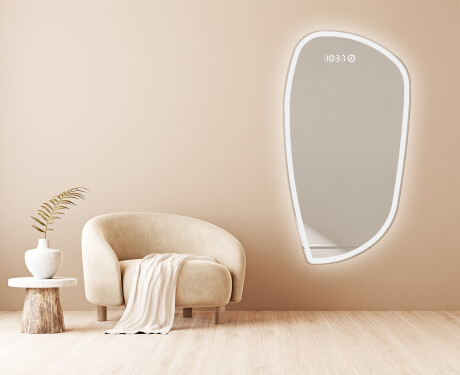 Espelho de Banheiro com LED em Formato Irregular I222 #4