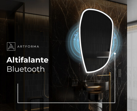 Espelho de Banheiro com LED em Formato Irregular I222 #5