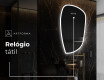 Espelho de Banheiro com LED em Formato Irregular I222 #7