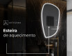 Espelho de Banheiro com LED em Formato Irregular I222 #8