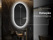 Espelho Para Casa De Banho Com Iluminação LED L230 #6