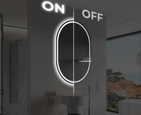 Espelho Para Casa De Banho Com Iluminação LED L231 #3