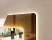 Vertical espelho com iluminação LED - Retro #2