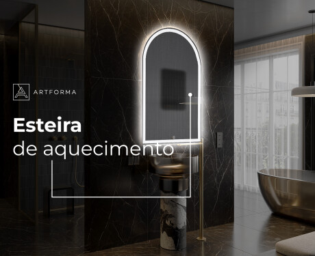 Espelho de Banheiro com LED em Formato Irregular Y222 #8