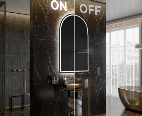 Espelho de Banheiro com LED em Formato Irregular Y223 #3