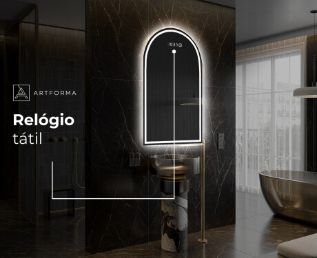 Espelho de Banheiro com LED em Formato Irregular Y223 #7