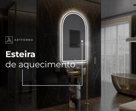 Espelho de Banheiro com LED em Formato Irregular Y223 #8