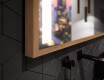Espelho de casa de banho rectangular LED com moldura - FrameLine L02 #3