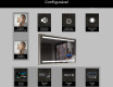 Espelho de casa de banho rectangular LED com moldura - FrameLine L09 #7