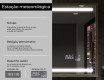 Espelho de casa de banho rectangular LED com moldura - FrameLine L09 #8