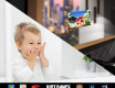 Espelho de casa de banho rectangular LED com moldura - FrameLine L124 #9