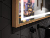 Espelho de casa de banho rectangular LED com moldura - FrameLine L49 #3