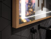 Espelho de casa de banho rectangular LED com moldura - FrameLine L61 #3