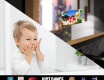 Espelho de casa de banho rectangular LED com moldura - FrameLine L134 #9