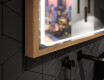 Espelho de casa de banho rectangular LED com moldura - FrameLine L137 #3