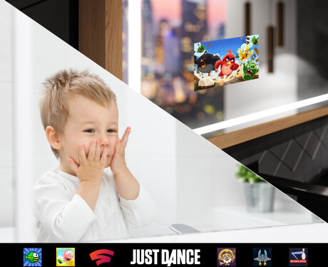 Espelho de casa de banho rectangular LED com moldura - FrameLine L137 #9