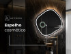 Espelho de Banheiro com LED em Formato Irregular R223 #5