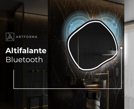 Espelho de Banheiro com LED em Formato Irregular R223 #6