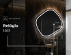 Espelho de Banheiro com LED em Formato Irregular R223 #8