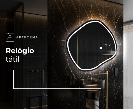 Espelho de Banheiro com LED em Formato Irregular R223 #8