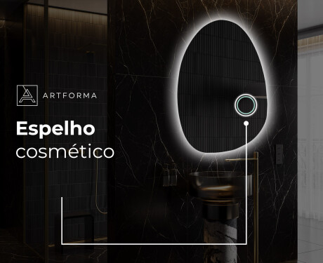 Espelho de Banheiro com LED em Formato Irregular SF221 #5